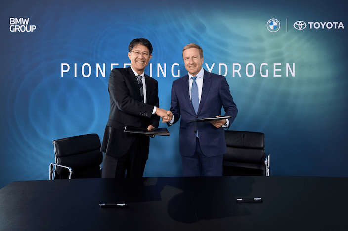BMW and Toyota Announce Partnership for FCEV Launch in 2028